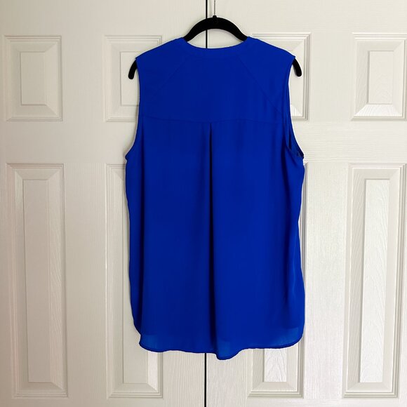 Pleione Women's Blue Tank Top - Picture 3 of 4